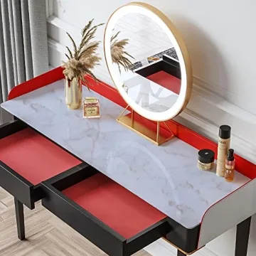 Stylish UNIHOME White Marble Contact Paper 15.7" x 197"