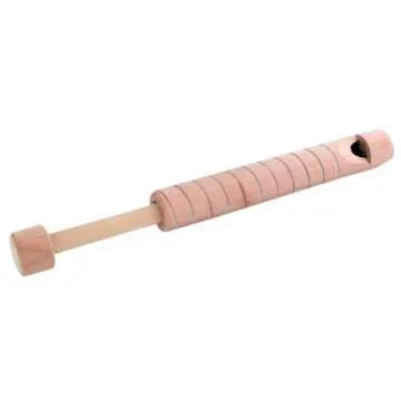 Schylling Wooden Slide Whistle - Classic Kids Instrument - All Wood Construction, Durable, Musical T...
