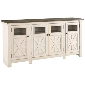 Signature Design by Ashley Bolanburg Farmhouse TV Stand - Stylish & Functional