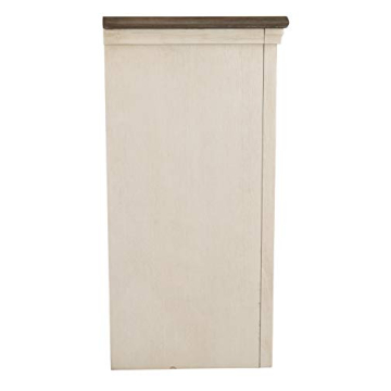 Two Tone Farmhouse TV Stand Ideal for Modern Living Rooms