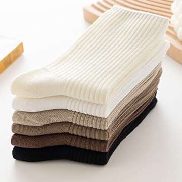 Riccess Multicolor Japanese Aesthetic Soft Socks