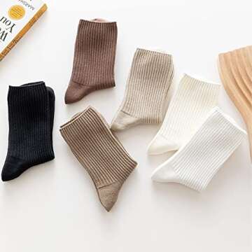 Riccess Multicolor Japanese Aesthetic Soft Socks