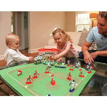 Kaskey Kids Baseball Guys - Red/Blue Inspires Kids Imaginations with Endless Hours of Creative, Open...