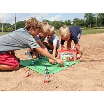 Kaskey Kids Baseball Guys - Red/Blue Inspires Kids Imaginations with Endless Hours of Creative, Open-Ended Play – Includes 2 Teams & Accessories – 29 Pieces in Every Set!