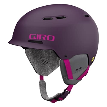 Giro Trig MIPS Ski Helmet - Snowboard Helmet for Men, Women & Youth - Matte Urchin/Pink Street - S (...