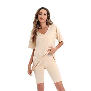 Youdiao Two Piece Summer Outfits for Women - Stylish & Comfy