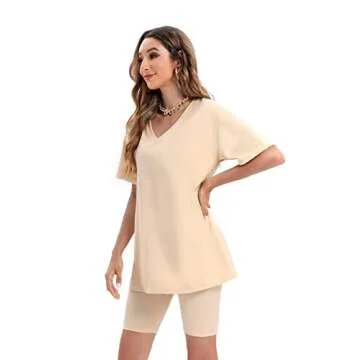 Youdiao Two Piece Summer Outfits for Women - Stylish & Comfy