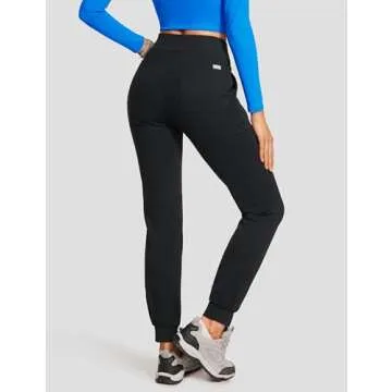 High Waisted Jogger Medical Scrub Pants for Women