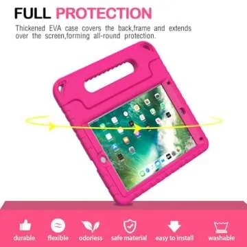 AVAWO Kids Case for iPad 9.7 with Screen Protector
