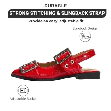 Stylish Project Cloud Women’s Memory Foam Flats for Comfort