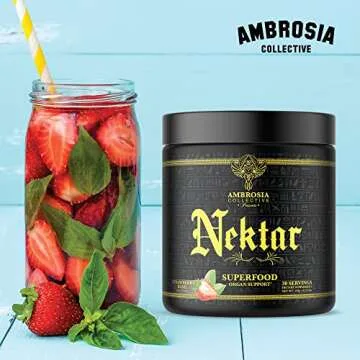 Ambrosia Nektar Superfood Powder - Complete Health Supplement