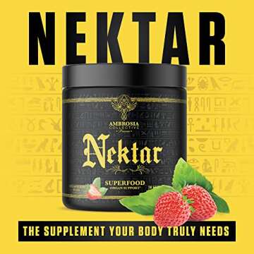 Ambrosia Nektar Superfood Powder - Complete Health Supplement