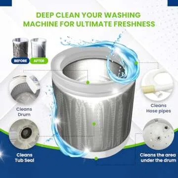 True Fresh Washing Machine Cleaner Tablets for All Washers