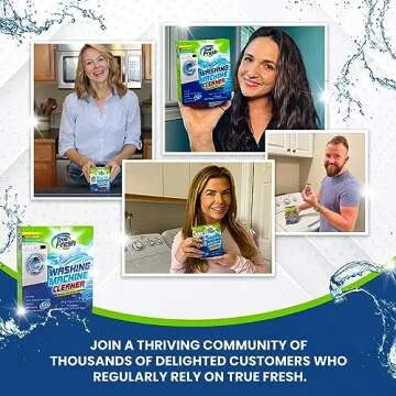 True Fresh Washing Machine Cleaner Tablets for All Washers