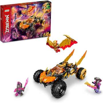 LEGO NINJAGO Cole’s Dragon Cruiser Car Toy for Kids