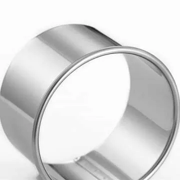 12 Pieces Round Biscuit Cookie Cutter Set - Stainless Steel Circle Donut Cutter Molds Assorted Size - Including One Tin Box for Storage