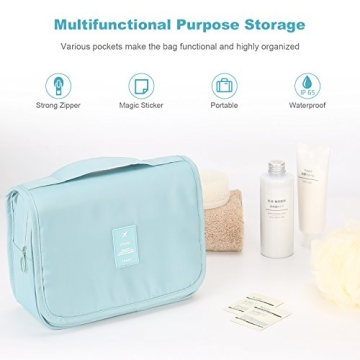 Mossio Hanging Toiletry Bag Chic Travel Organizer
