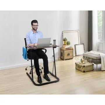 Ikkle Adjustable Bike Trainer Fitness Desk for Treadmill Use