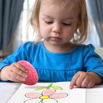 VKTEN Easter Crayons with Coloring Book - Perfect Gift