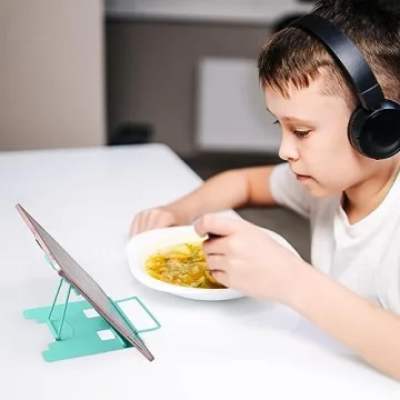 Honagu Small Book Stand for Reading and Cooking Hands-Free