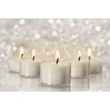 Ner Mitzvah 8 Hour Long Burning Tealight Candles