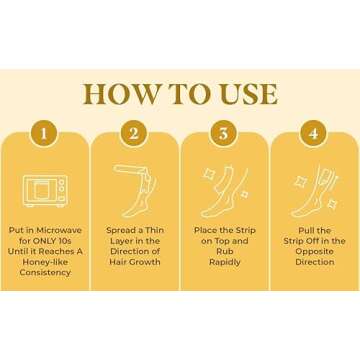 MOOM Organic Sugar Wax with Tea Tree Oil, 12 oz Jar, Hair Removal for Bikini, Brazilian, Face & Legs - Soft Wax for Sensitive Skin, Wax Beads Alternative For Women & Men (Strips & Sticks NOT Included)