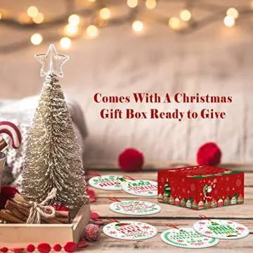 Elf Ornaments & Towels Set for Holiday Cheer