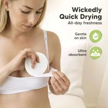 Reusable Nursing Pads Set - 14-Pack Eco-Friendly Comfort