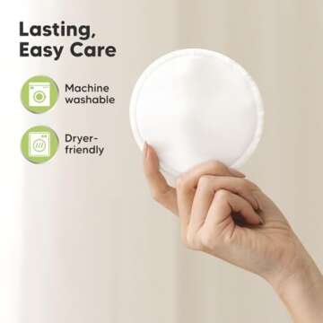 Reusable Nursing Pads Set - 14-Pack Eco-Friendly Comfort
