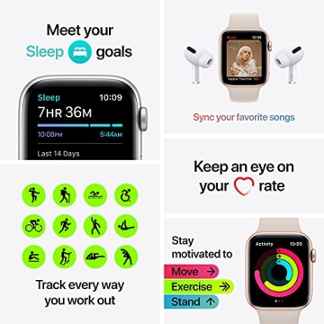 Apple Watch SE (GPS 40mm) - Stylish Smart Fitness Partner