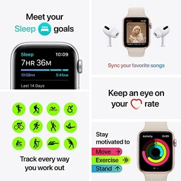 Apple Watch SE (GPS 40mm) - Stylish Smart Fitness Partner