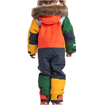 BOXIACEY Kids Waterproof Snowsuit for Winter Adventures