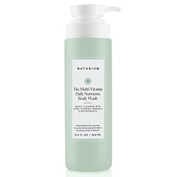 Naturium Glow Getter Multi-Oil Hydrating Body Wash - Luxurious Cleanser for All Skin Types 16.9 oz