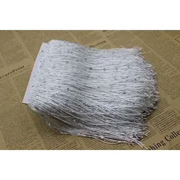 Yalulu 5 Yards Lace Tassel Fringe Trim for DIY Fashion