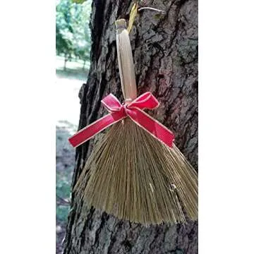 Natural Craft Brooms - Eco-Friendly Set of 3 for Display