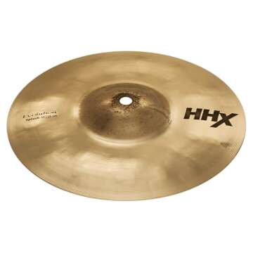 SABIAN 10" HHX Evolution Splash, Brilliant Finish