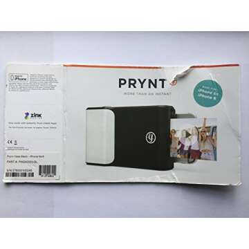 Prynt, Get Instant Photo Prints with The Prynt Classic for Apple iPhone 6s, iPhone 6, and iPhone 7 -...