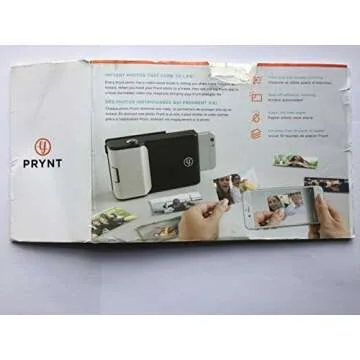 Prynt, Get Instant Photo Prints with The Prynt Classic for Apple iPhone 6s, iPhone 6, and iPhone 7 - Black