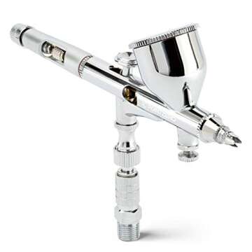 PointZero Precision 9cc Airbrush Set MAC Valve Crenelated (.2mm .3mm .5mm)