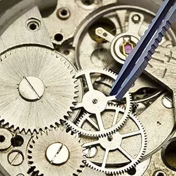 Canku Mini Tweezers Titanium Set for Travel & Daily Use