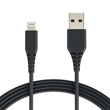 Durable Amazon Basics MFi-Certified 10ft Lightning Cable