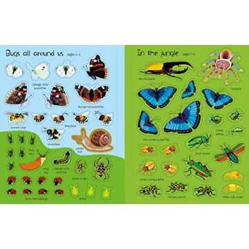 First Sticker Book Bugs (First Sticker Books)