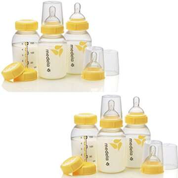Medela Breastmilk Collection and Storage Bottles, 12 Count