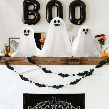Spooky Ghost Set - 3 DIY Halloween Decor Crafts