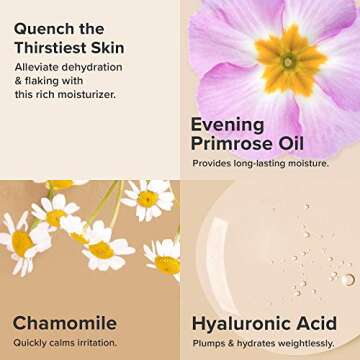 Paula's Choice SKIN RECOVERY Replenishing Facial Moisturizer Cream with Hyaluronic Acid, Soothes Redness & Sensitive Skin Prone to Rosacea & Eczema, Paraben-Free & Fragrance-Free, 2 Fl Oz