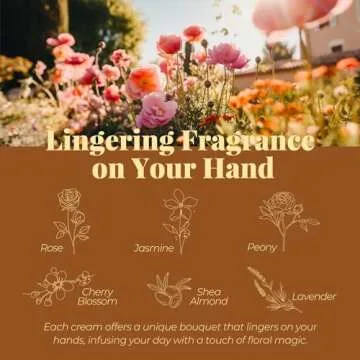 Hand Cream Gift Set - Hand Cream for Women, Hand Lotion Set for Dry Cracked Hands, Holiday Gift for Mother's Day Valentine's Day Christmas, Travel Size Hand Lotion for Women. 6 x 1.0 oz/30ml