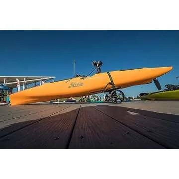 RAILBLAZA C-Tug Kayak Cart - Puncture Free Wheels & Durable Design