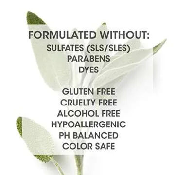 SEVEN Haircare KENTE BOND Shampoo for Split Ends + Damaged Hair, Sulfate Free, Cruelty Free with Green Tea, Guar & Pro Vitamin B5 for Men & Women, Made in USA, 10.8 oz.