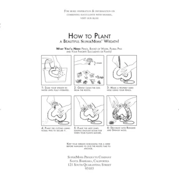 SuperMoss 11" Heart Living Wreath - No Soil Needed