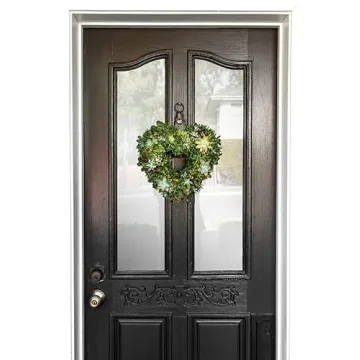 SuperMoss 11" Heart Living Wreath - No Soil Needed